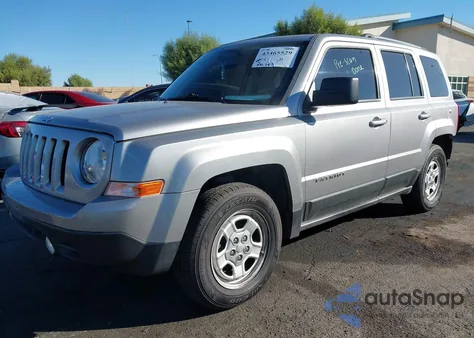 2016 Jeep Patriot Sport from USA, damaged, VIN 1C4NJPBAXGD698105